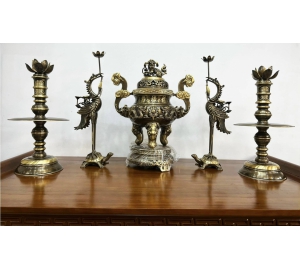 Bộ Lư Đồng Thờ Cúng Chất Lượng Cao 50cm 