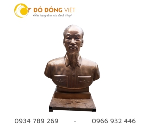 Tượng Bác Hồ Đúc Đồng Nguyên Khối