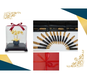 BÚT KÝ ĐÚC VÀNG 24K - QUÀ TẶNG CAO CẤP 