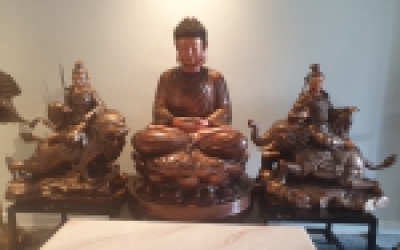 Cách khai quang điểm nhãn tượng Phật đơn giản nhất