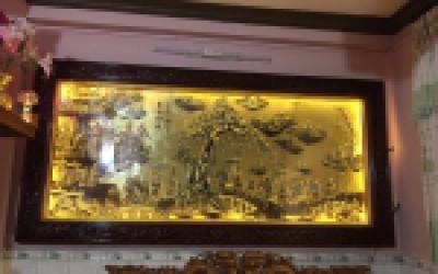 Cách treo tranh vinh quy bái tổ hợp phong thủy, bạn đã biết chưa?