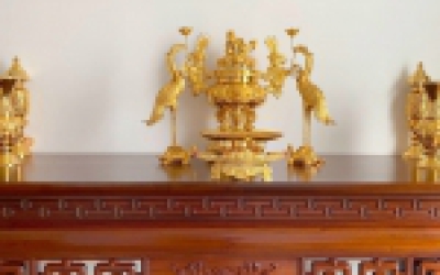 Cách Trưng Bày Bộ Đồ Thờ Mạ Vàng 