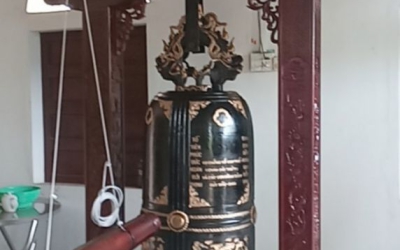 ĐÚC CHUÔNG ĐỒNG CÚNG DƯỜNG 350KG 