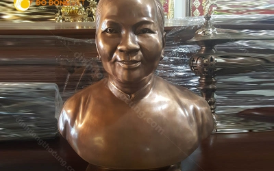 Công nghệ đúc tượng chân dung bằng đồng tại Sài Gòn của Đồ đồng Việt