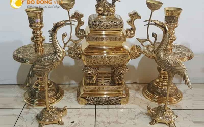 Địa chỉ đúc lư hương Vĩnh Tiến, đỉnh đồng Vĩnh Tiến giá rẻ