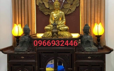 Đúc tượng Phật bằng đồng tại làng nghề Đại Bái- Bắc Ninh