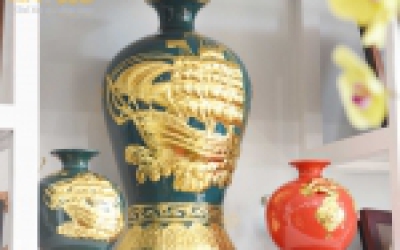 Lộc bình thuận buồm xuôi gió, quà tặng độc đáo tại Đồ đồng Việt TP HCM