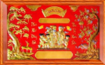 Quà chúc thọ ông bà xuân Tân Sửu 2021 - Tranh mừng thọ đẹp giá rẻ