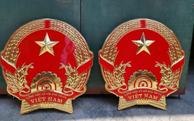 Đồ đồng Việt- cơ sở chế tác logo, quốc huy, huy hiệu uy tín