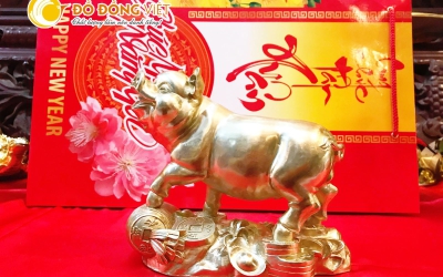 Tượng heo vàng tài lộc