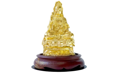 Địa chỉ mua tượng Quán Thế Âm Bồ Tát dát vàng uy tín chất lượng