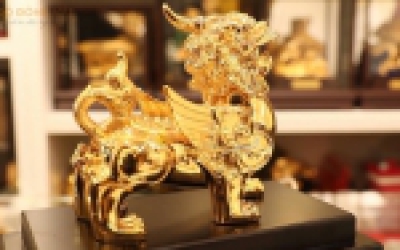 Tỳ hưu dát vàng 24k Ý nghĩa trong phong thủy
