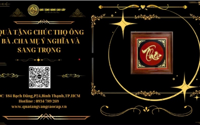 TRANH ĐỒNG CHỮ THỌ QUÀ TẶNG MANG NHIỀU Ý NGHĨA 