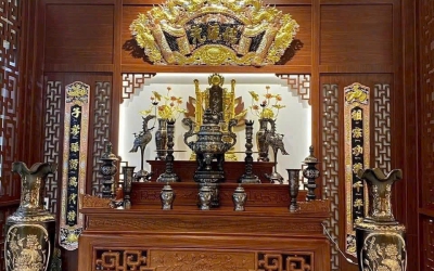 CÁCH CHỌN LỰA ĐỒ THỜ BẰNG ĐỒNG PHÙ HỢP CHO KHÔNG GIAN THỜ CÚNG