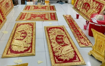 ĐỊA CHỈ THI CÔNG DÁT VÀNG LÊN TƯỢNG PHẬT UY TÍN TẠI TP.HCM