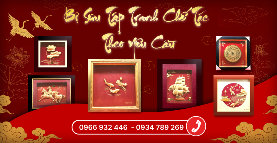 Tranh đồng chế tác theo yêu cầu