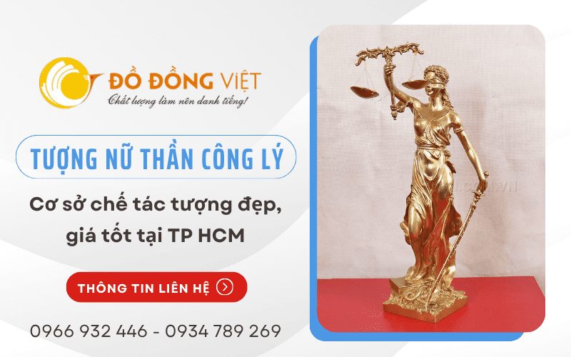 Tượng nữ thần công lý