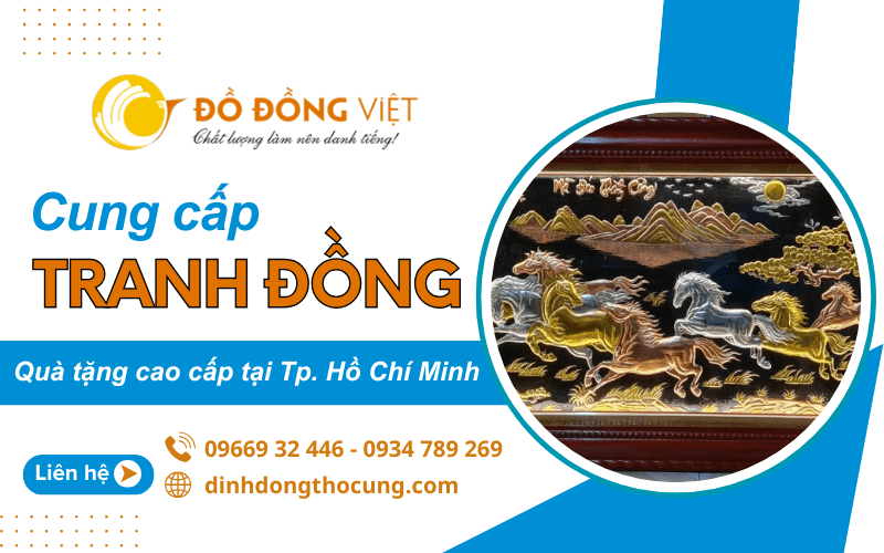 tranh đồng mỹ nghệ