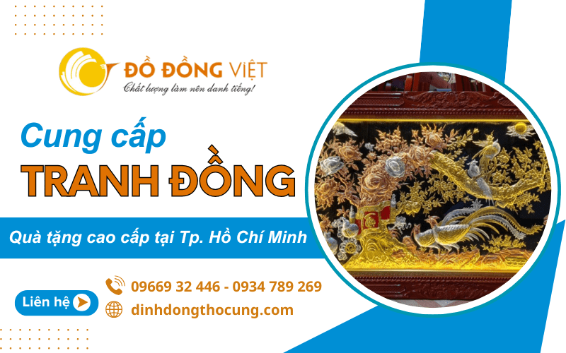 tranh đồng mỹ nghệ